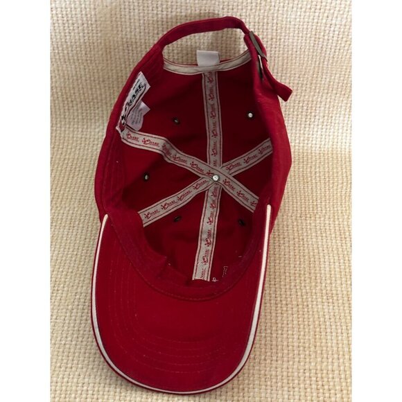 Chase Authentics DALE JR Nascar Budweiser Red Baseball Cap Slide Adjustable - Picture 6 of 7